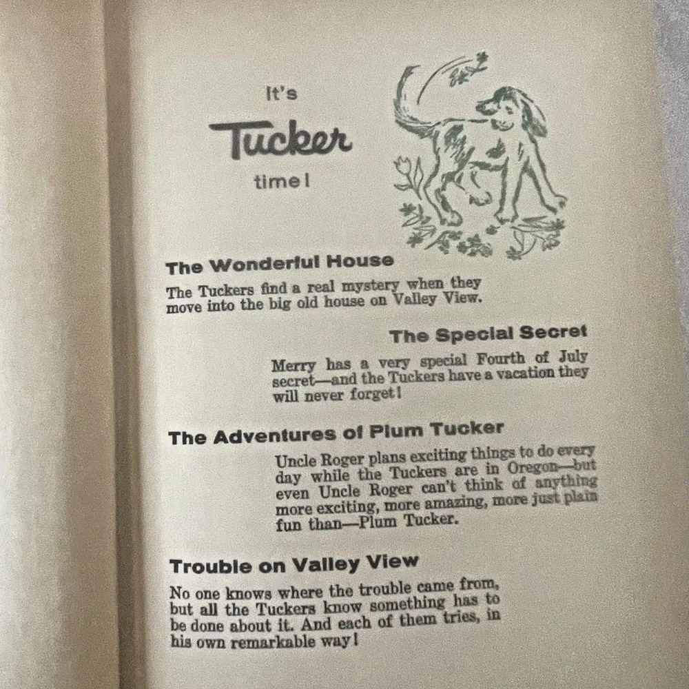 Vintage The Tuckers Series – Book 6: The Tell A Tale of Tuckers (6th  in Series)